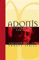 ADONIS, Esber Adonis, Stefa Weidner, Stefan Weidner - Ein Grab für New York