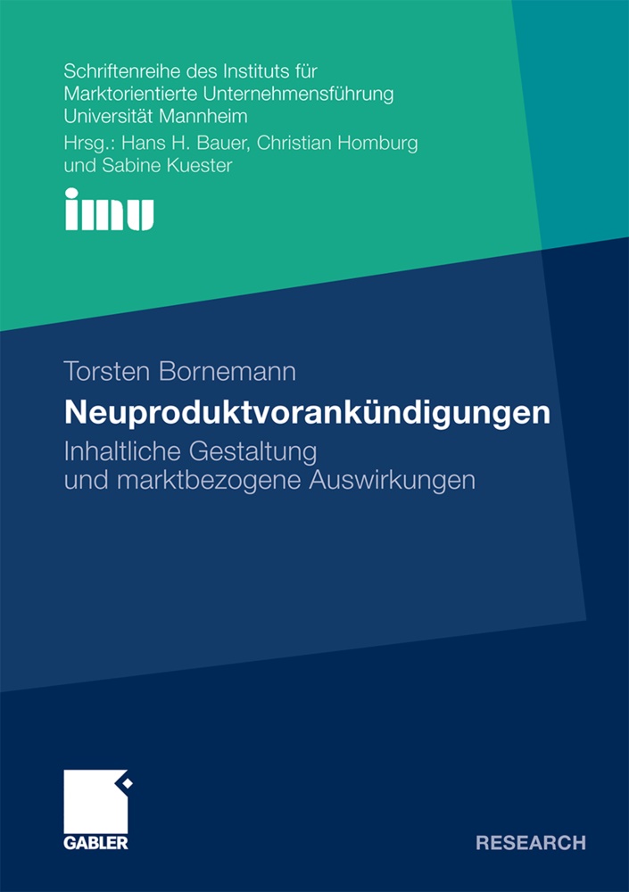 Torsten Bornemann - Neuproduktvorankündigungen - Inhaltliche Gestaltung und marktbezogene Auswirkungen