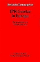 Wolfgang Riering - IPR-Gesetze in Europa