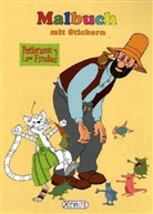 Sven Nordqvist - Malbuch mit Stickern - Pettersson und Findus