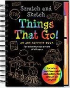 Mara Conlon, Martha Day Zschock, Inc Peter Pauper Press - Scratch & Sketch, Things That Go