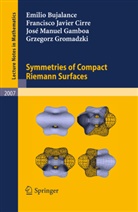 Emili Bujalance, Emilio Bujalance, Francisco Javie Cirre, Francisco Javier Cirre, Gamboa, José Manuel Gamboa... - Symmetries of Compact Riemann Surfaces