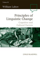 W Labov, William Labov, Labov William - Principles of Linguistic Change