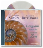 Grün Anselm, Clemen Bittlinger, Clemens Bittlinger, Grün Anselm, Shutterstock - Langsam durch die schnelle Zeit, Audio-CD, Audio-CD (Audiolibro)