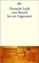 Gerhard Hay, Gerhard Hay, Hrs Hay, Steinsdorf, Sibylle von Steinsdorff - Deutsche Lyrik vom Barock bis zur Gegenwart