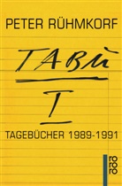 Peter Rühmkorf - TABU I. Bd.I