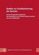 Knu Schäferdiek, Knut Schäferdiek - Quellen zur Christianisierung der Sachsen