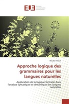 Houda Anoun, Anoun-h - Approche logique des grammaires