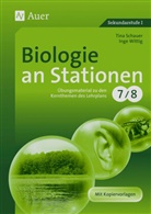 Schaue, Tin Schauer, Tina Schauer, Wittig, Inge Wittig - Biologie an Stationen, Klasse 7/8