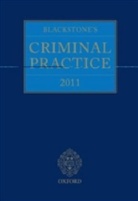 David/ Hooper Ormerod, Professor David Ormerod, Justice Hooper, Peter Murphy, David Ormerod - Blackstone's Criminal Practice 2011 + Cd-rom