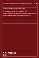 Johannes Dietlein, Klaus-Dieter Drüen - Grundlagen und Reichweite des Vertrauensschutzes bei Ausfuhrlieferungen im nichtkommerziellen Reiseverkehr