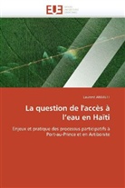 Laurent Anstett, Anstett-L - La question de l acces a l eau en