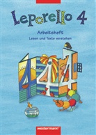 Leporello SprachLesebuch, Allgemeine Ausgabe 2004: 4. Schuljahr, Arbeitsheft Lesen und Texte verstehen