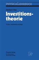 Herbert Hax - Investitionstheorie