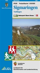 Landesamt für Geoinformation und Landentwicklung B, Landesam für Geoinformation und Landentwi, Lg, LGL - Topographische Freizeitkarten Baden-Württemberg - Bl.F526: Topographische Freizeitkarte Baden-Württemberg Sigmaringen, Tuttlingen