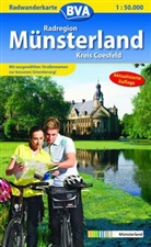 BVA Radwanderkarte: BVA Radwanderkarte Radregion Münsterland, Kreis Coesfeld