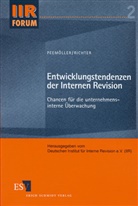Peemölle, Volker H. Peemöller, Richter, Martin Richter - Entwicklungstendenzen der Internen Revision
