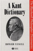 Caygill, Howard Caygill, Caygill Howard - A Kant Dictionary