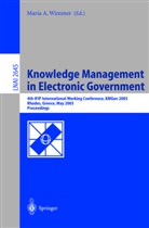 M. A. Wimmer, Maria A. Wimmer - Knowledge Management in Electronic Government
