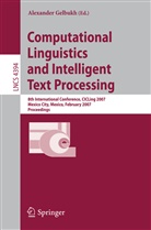 Alexander Gelbukh - Computational Linguistics and Intelligent Text Processing