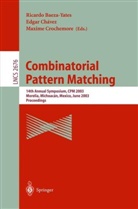 Ricardo Baeza-Yates, Edgar Chávez, Maxime Crochemore - Combinatorial Pattern Matching