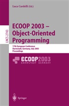 Luc Cardelli, Luca Cardelli - ECOOP 2003 - Object-Oriented Programming