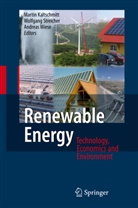 Martin Kaltschmitt, Wolfgan Streicher, Wolfgang Streicher, Andreas Wiese - Renewable Energy