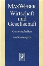 Max Weber, Wolfgan J Mommsen, Wolfgang J Mommsen, Meyer, Meyer, Michael Meyer... - Wirtschaft und Gesellschaft. Tl.1