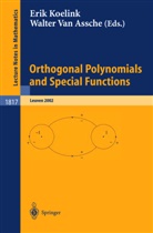 W. van Assche, Walter van Assche, E. Koelink, Eri Koelink, Erik Koelink, Van Assche... - Orthogonal Polynomials and Special Functions