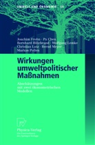 P Chen, Pu Chen, Joachi Frohn, Joachim Frohn, Bernhard Hillebrand, Bernhard u a Hillebrand... - Wirkungen umweltpolitischer Maßnahmen