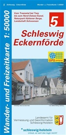 Wander- und Freizeitkarte - Bl.5: Wander- und Freizeitkarte Schleswig, Eckernförde