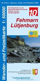 Wander- und Freizeitkarte - Bl.10: Wander- und Freizeitkarte Fehmarn-Lütjenburg