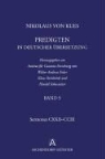 Walter A. Euler, Klau Reinhardt, Klaus Reinhardt, Harald Schwaetzer - Nikolaus von Kues: Predigten in deutscher Übersetzung/ Band 3