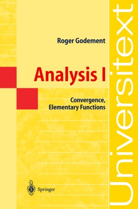 R. Godement, Roger Godement, P. Spain - Analysis - 1: Analysis I