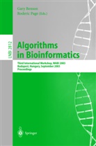 Gary Benson, Page, Roderic Page - Algorithms in Bioinformatics