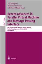 Jack Dongarra, Domenico Laforenza, Salvatore Orlando - Recent Advances in Parallel Virtual Machine and Message Passing Interface