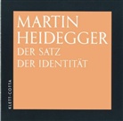 Martin Heidegger - Der Satz der Identität, Audio-CD (Hörbuch)