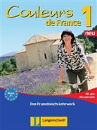 Adelheid Nodop, Emmanuelle Tessier, Nicole Verger - Couleurs de France, Neubearbeitung - Bd.1: Lehr- und Arbeitsbuch, m. Audio-CD zum Übungsteil u. Beiheft