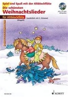 Hans Magolt, Marianne Magolt, Christa Estenfeld-Kropp, Hans Magolt, Marianne Magolt - Die schönsten Weihnachtslieder, Notenausg. m. Audio-CDs: Für Altblockflöte, m. Audio-CD