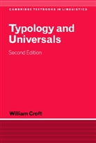 William Croft, William A. Croft, S. R. Anderson, J. Bresnan - Typology and Universals