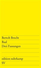 Bertolt Brecht, Diete Schmidt, Dieter Schmidt - Baal