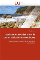 Farida Bekri, Bekri-F - Ecriture et societe dans le roman