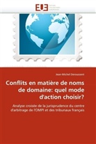 Jean-Michel Deroussent, Deroussent-J - Conflits en matiere de noms de