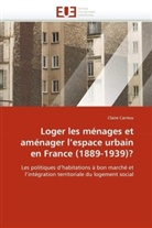 Claire Carriou, Carriou-C - Loger les menages et amenager l