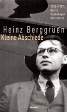 Heinz Berggruen, Klaus Harpprecht - Kleine Abschiede