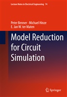 Peter Benner, Michae Hinze, Michael Hinze, E Jan W ter Maten, E. Jan W. Maten, E. Jan W. Ter Maten - Model Reduction for Circuit Simulation