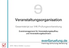 Jörg Bleibel, Marco Gödde - Fachskripte Veranstaltungskaufmann/-frau IHK: Veranstaltungsorganisation