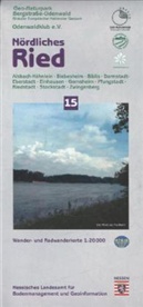 Topographische Freizeitkarten Hessen (1 : 20.000) - Bl.15: Topographische Freizeitkarte Hessen (1 : 20.000) - Nördliches Ried
