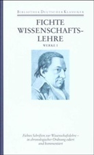 Johann G. Fichte, Johann G.                      10000002125 Fichte, Johann Gottlieb Fichte, Wilhel G Jacobs, Wilhelm G. Jacobs - Werke - 1: Schriften zur Wissenschaftslehre