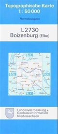 Topographische Karten Niedersachsen - 2730: Boizenburg (Elbe)
